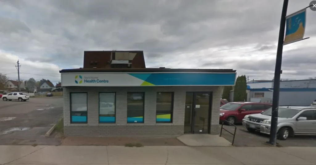 Algoma Place Health Centre, Thunder Bay, Ontario P7B 3B7.

This clinic is located at 153 Alogma St S